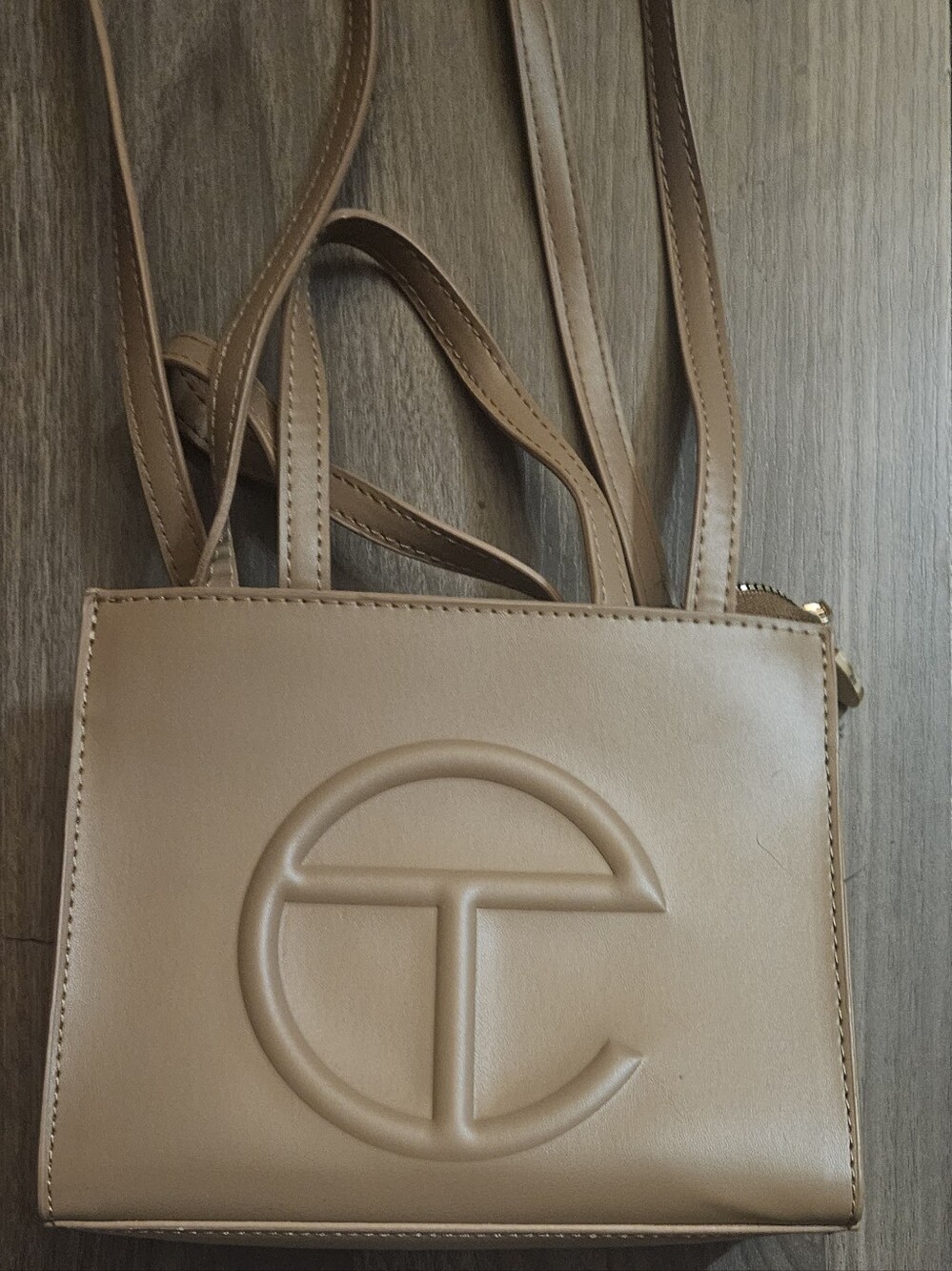 Telfar Small Bag — Beige/Cream
